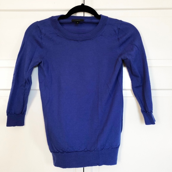 J.Crew Tippi Sweater, Royal Blue - Picture 1 of 4